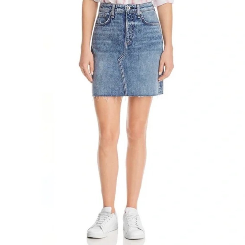 Rag & Bone Hayden Denim Mini Skirt
